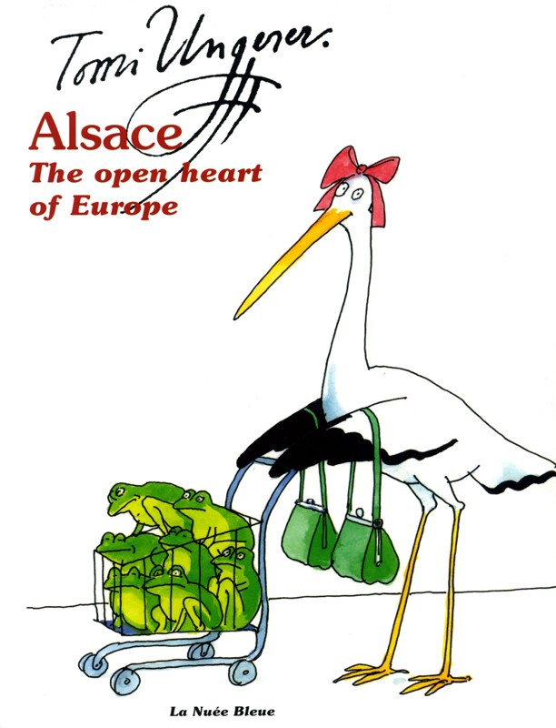 L'Alsace côté coeur - Tomi Ungerer (Anglais)