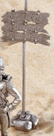 Figurine : pancarte (T17)